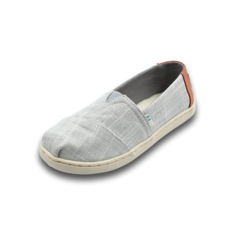 Drizzle Grey Crosshatch Linen Youth Classics