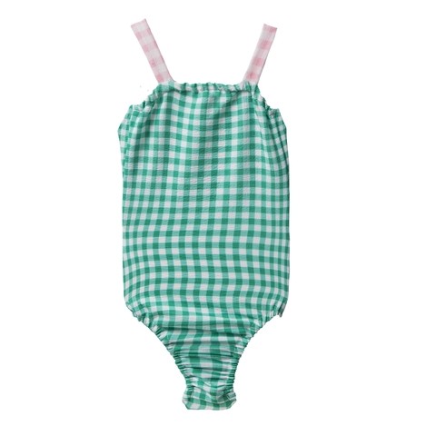 TC T-SEA GREEN BOW BACK ONE PIECE & ACC