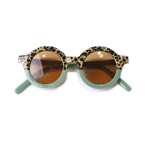 Παιδικά γυαλιά ηλίου BabyLlama Leopard / Olive