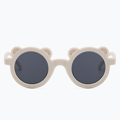 Παιδικά γυαλιά ηλίου με αυτάκια BabyLlama Ivory / Gray